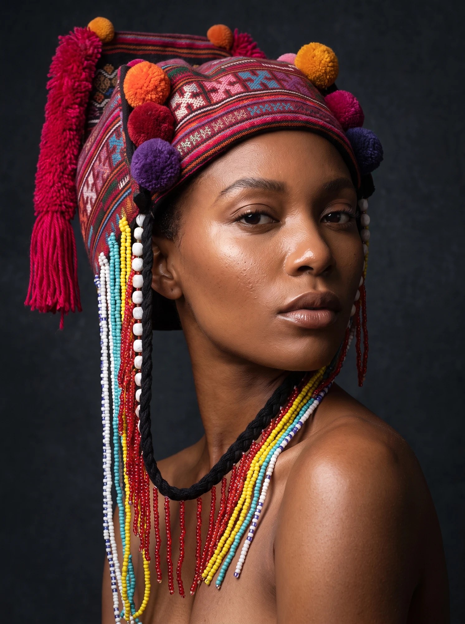 Giveh boutique clothing campaign, editorial portrait